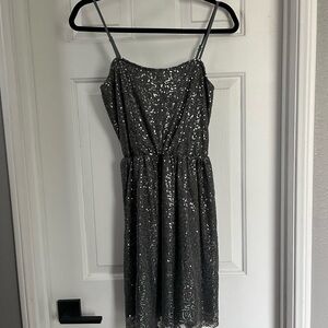 Issi gray sequin cocktail dress